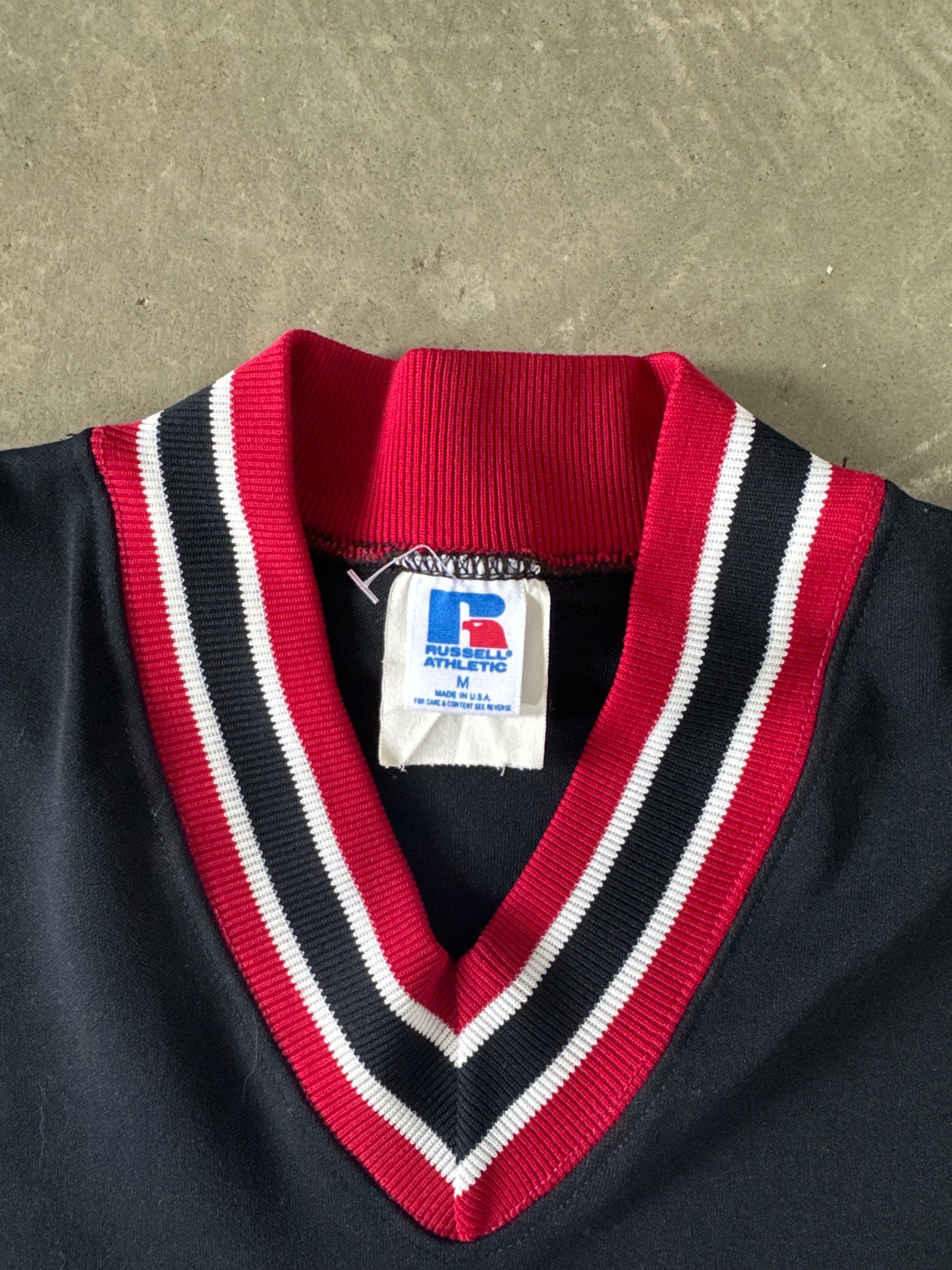 Vintage 80s Russell Athletic University Of South Carolina Gamecocks V-Neck Sweatshirt
