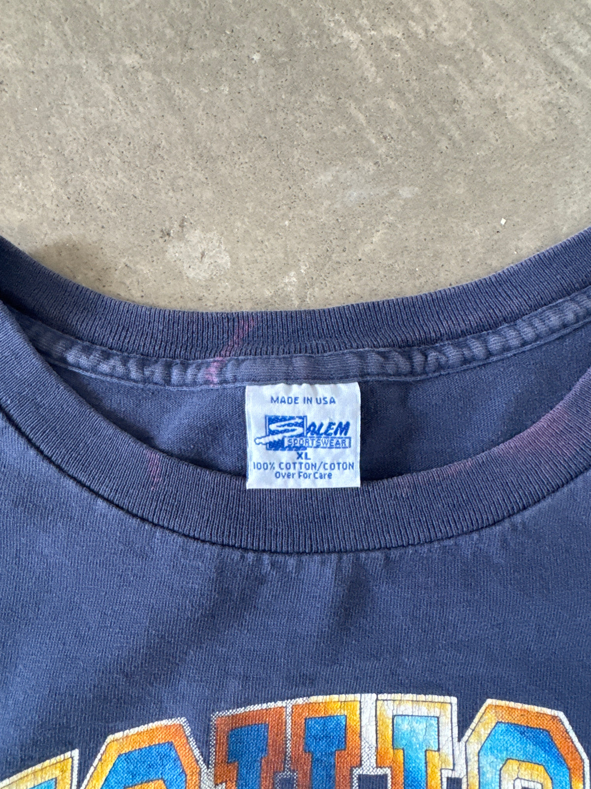 Vintage 1992 Salem Sportswear Michigan Wolverines Tee