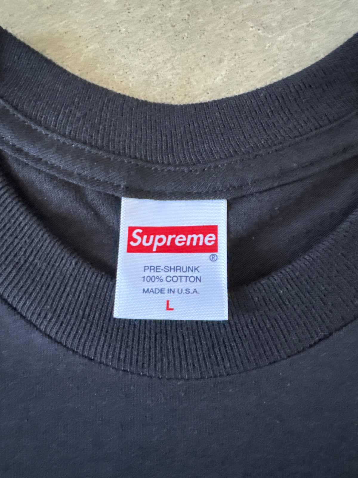 Supreme Thrasher Skyline Black Tee