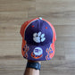 Y2K Youth New Era University Of Clemson Tigers Flame Strapback Hat