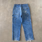 Vintage 90s Key Distressed Double Knee Carpenter Pants