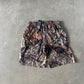 Mossy Oak Polyester Baggy Forest Camo Shorts