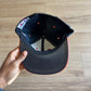 Vintage 90s Denver Broncos Leather Snapback Hat