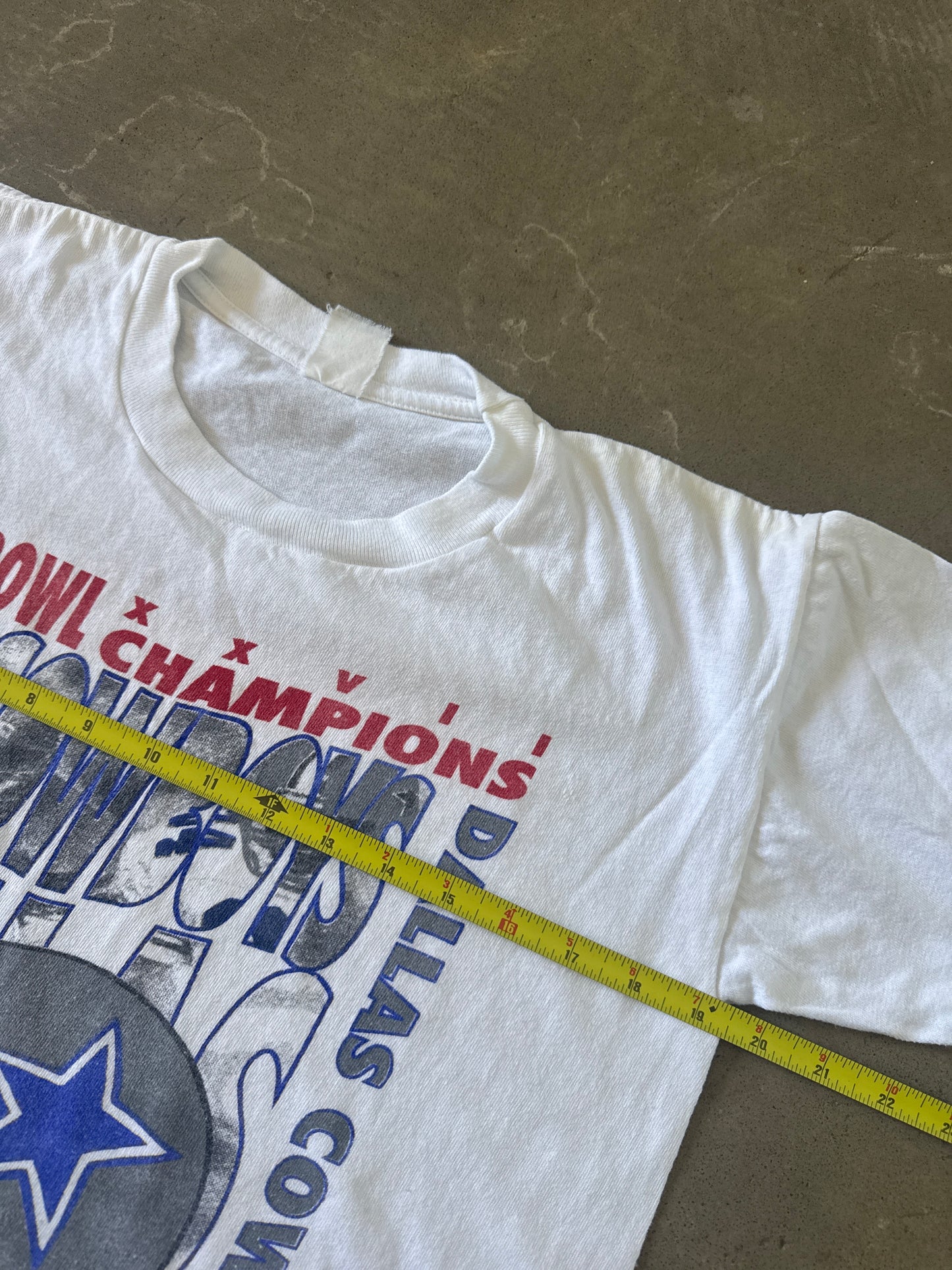 Vintage 1993 Dallas Cowboys Super Bowl Boxy Fit Tee
