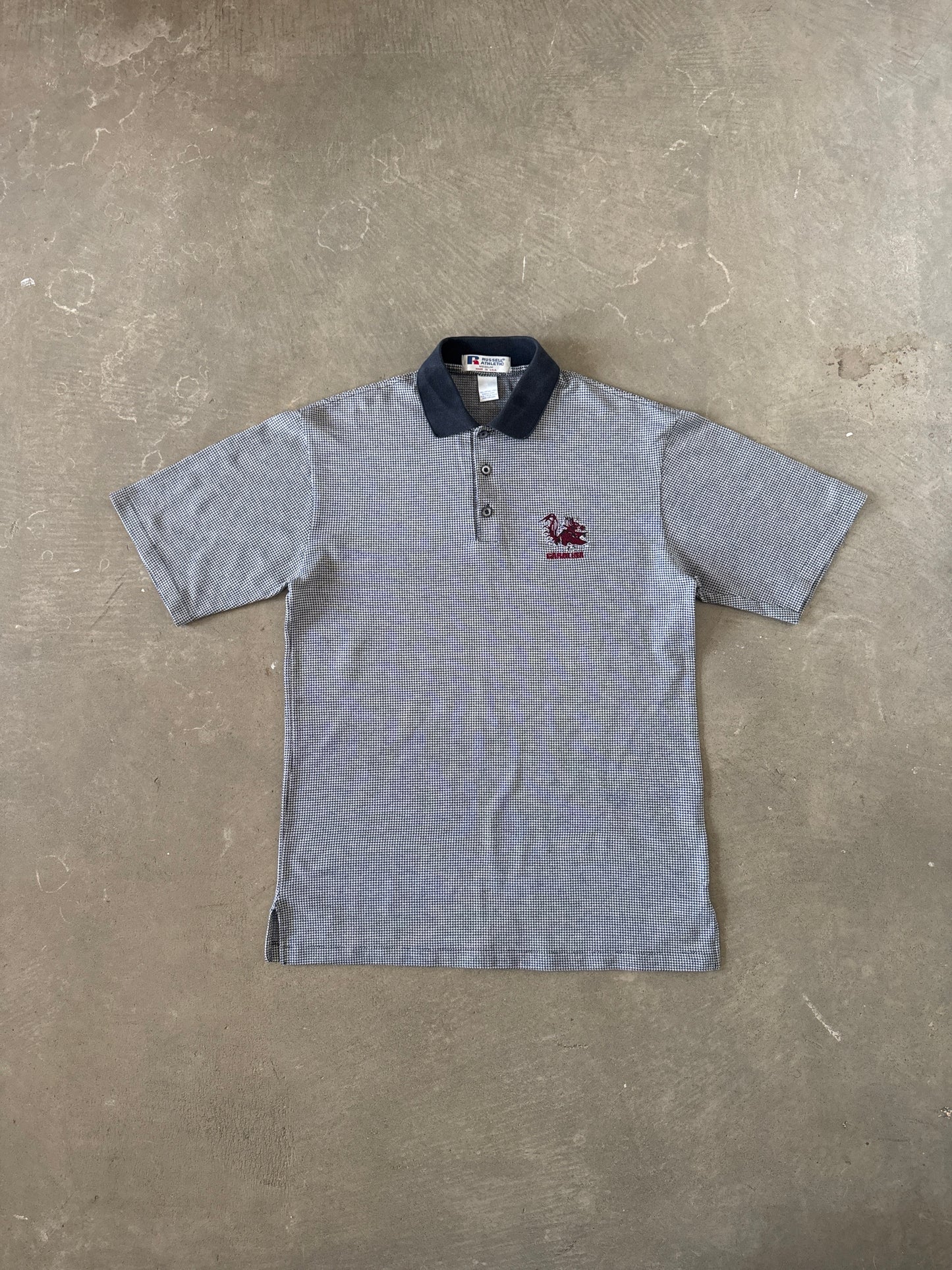 Vintage Russell Athletic University Of South Carolina Gamecocks Polo Shirt