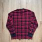Polo Ralph Lauren Youth Plaid Red Black Thermal Long Sleeve
