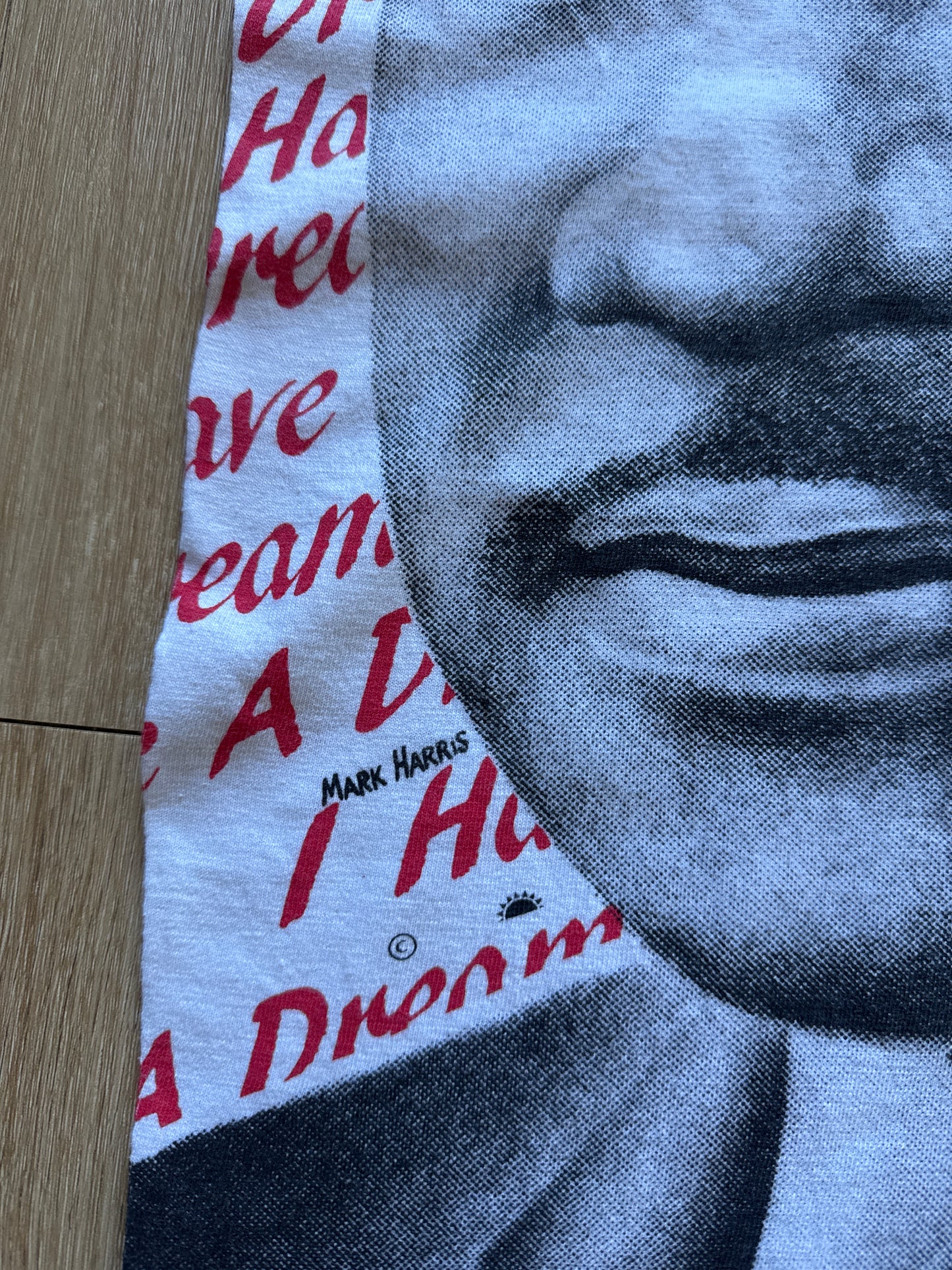 Vintage Mark Harris Martin Luther King Jr All Over Print Tee