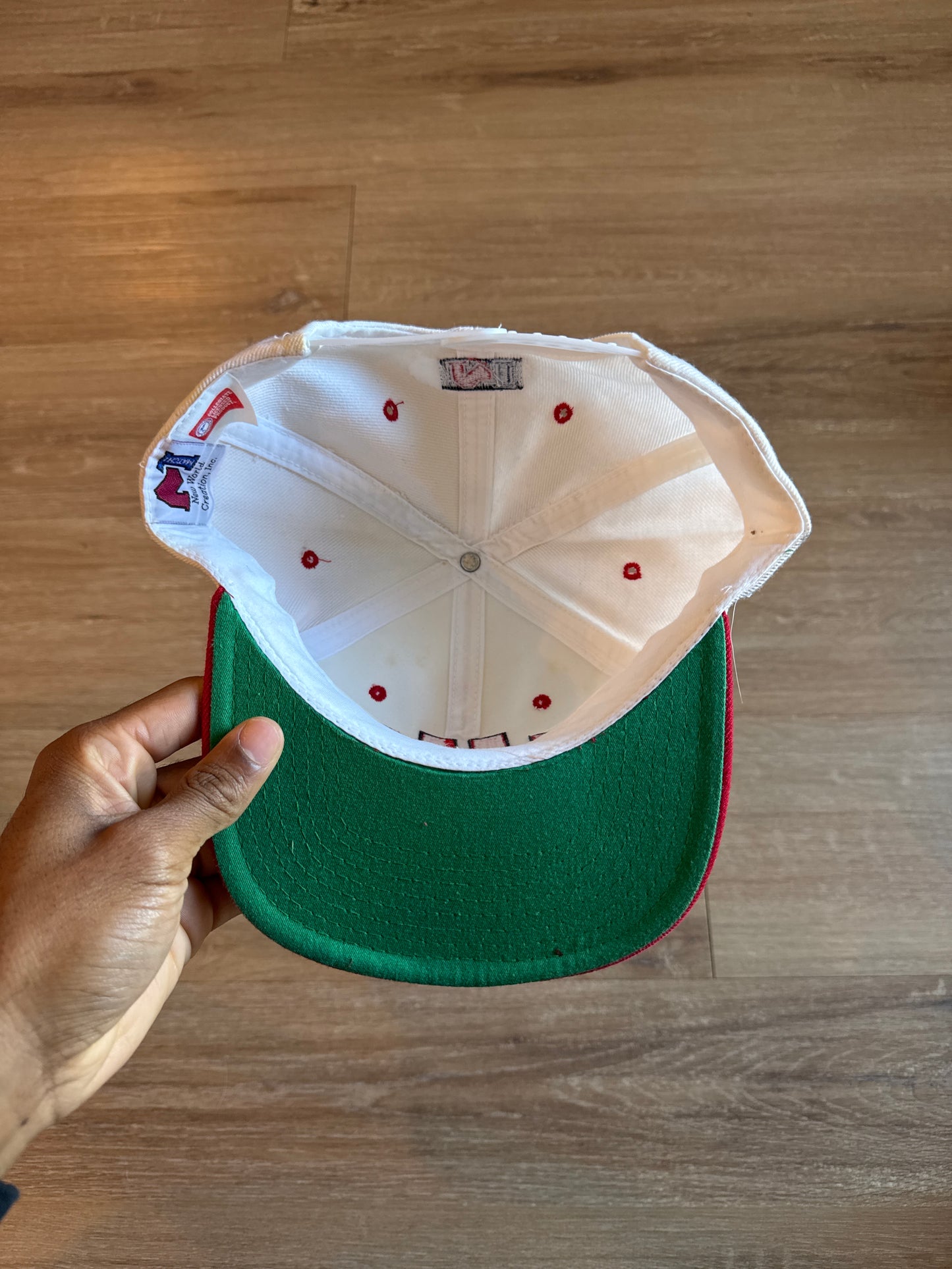 Vintage Match 1 Howard University Bison Snap Back Hat