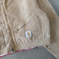 Carhartt Women’s Cropped Distressed Tan Jacket