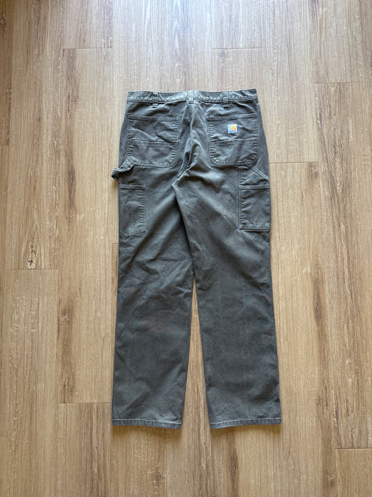 Carhartt Relaxed Fit Brown Carpenter Pants