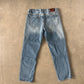 Zara Patchwork Relaxed Fit Denim Jeans
