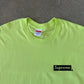Supreme Sacred Unique L/S Neon Green Tee