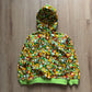 Vintage Y2K Youth Baby Girl Pet Monogram Hooded Full Zip Up
