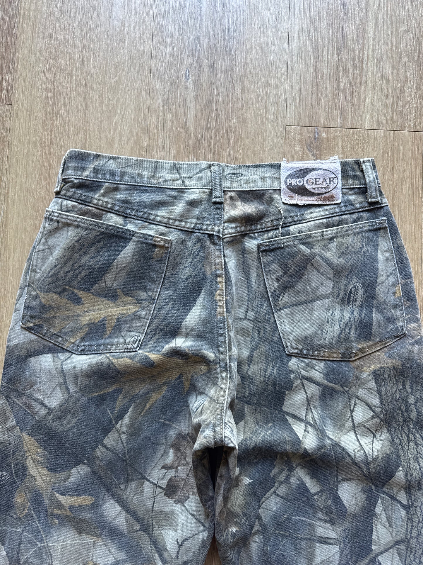 Vintage Wrangler Pro Gear Real Tree Forest Camo Pants