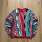 Vintage 90s Coogi Style Steven Land Chain Knit Sweater
