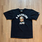A Bathing Ape Bape Forest Camo College Tee