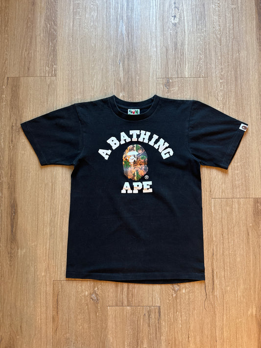 A Bathing Ape Bape Forest Camo College Tee