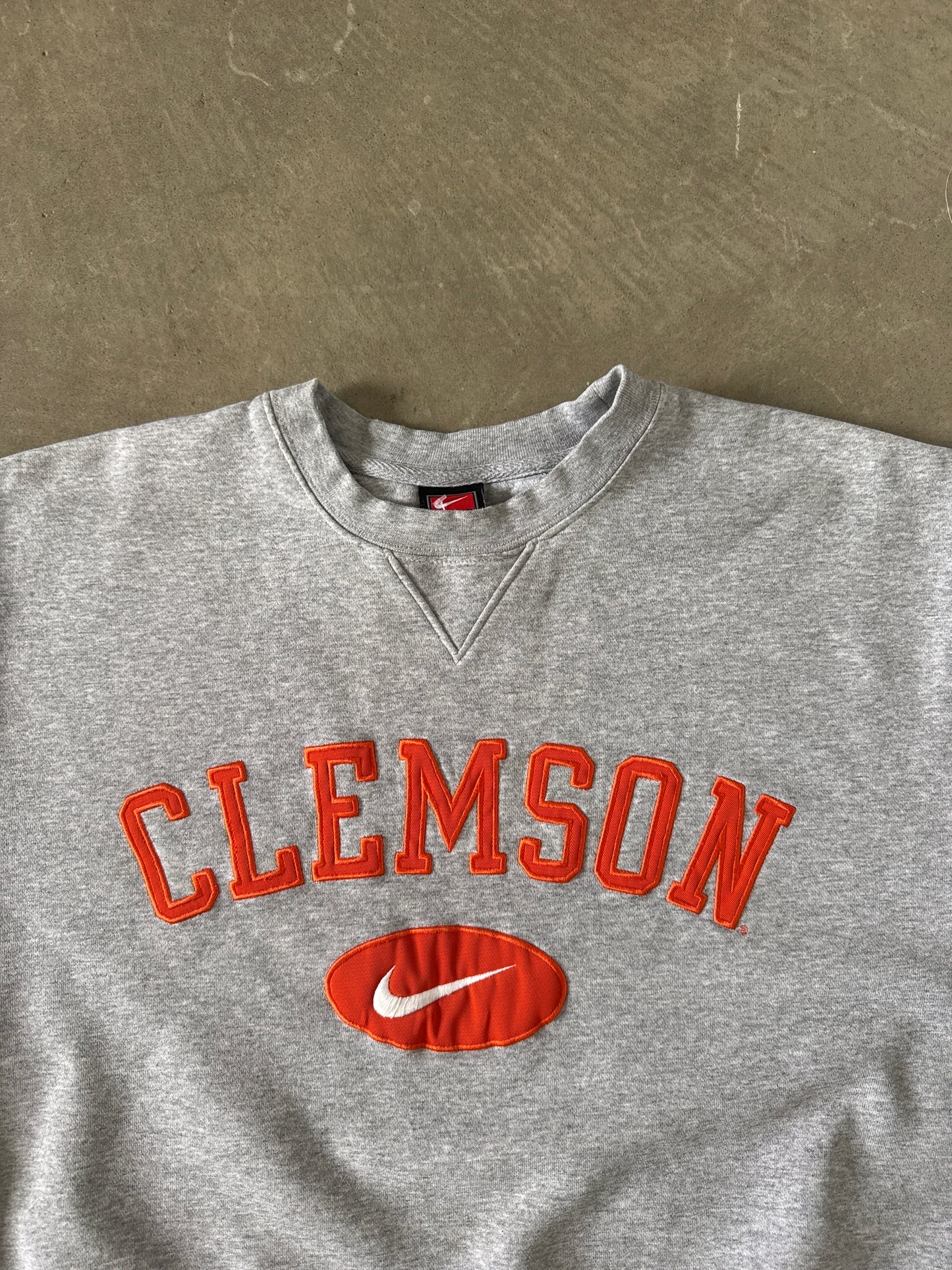 Vintage 90s Nike Clemson University Tigers Sweatshirt