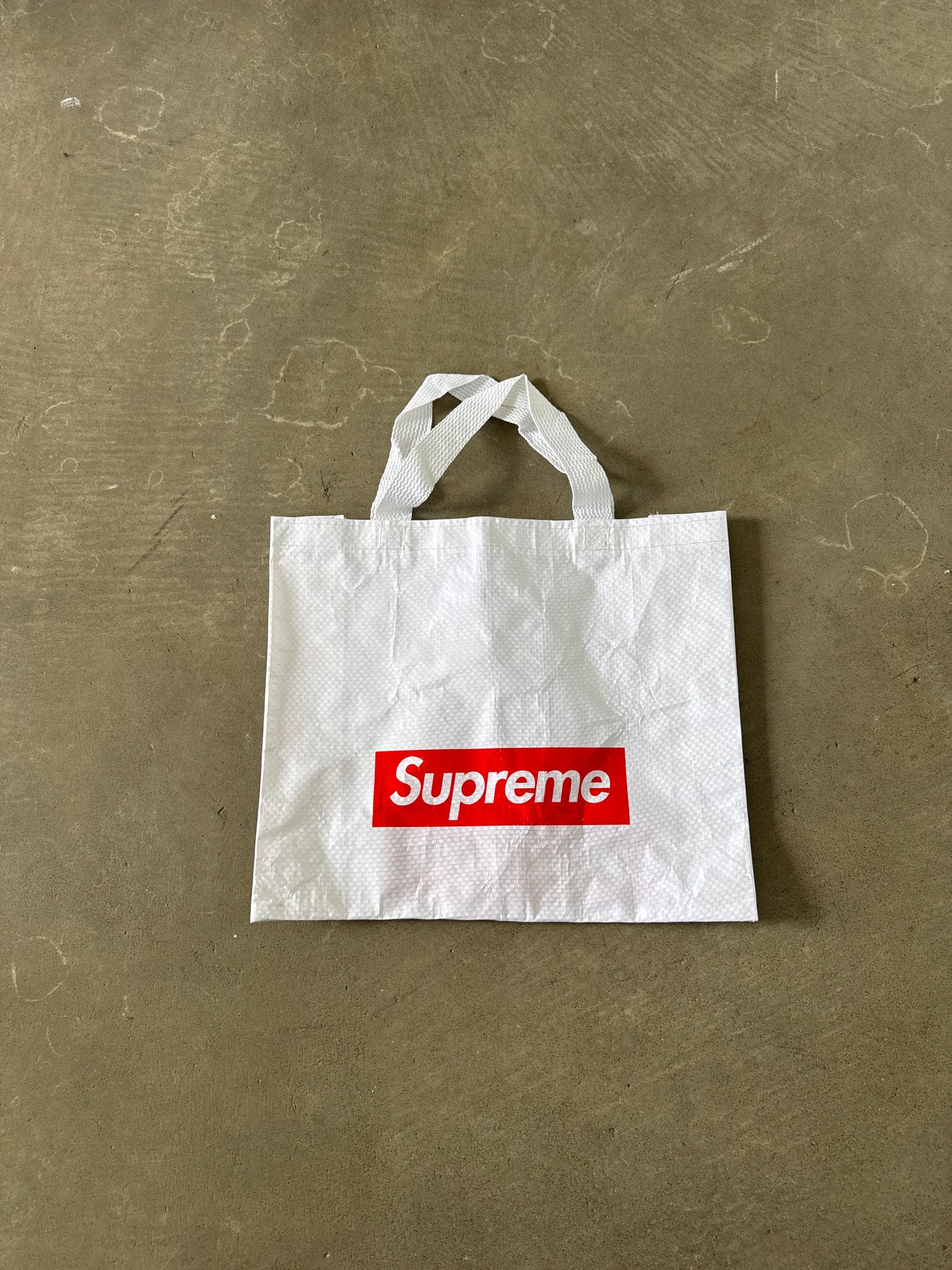 Supreme Woven Box Logo Reusable Shopping Tote Bag