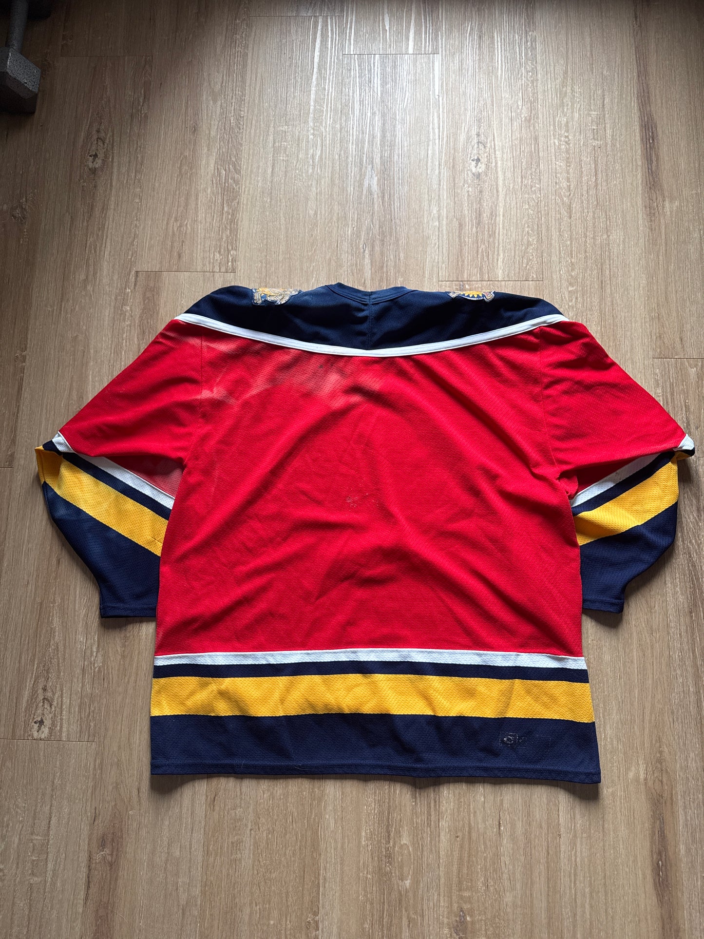 Vintage CCM Florida Panthers Sunfaded Hockey Jersey