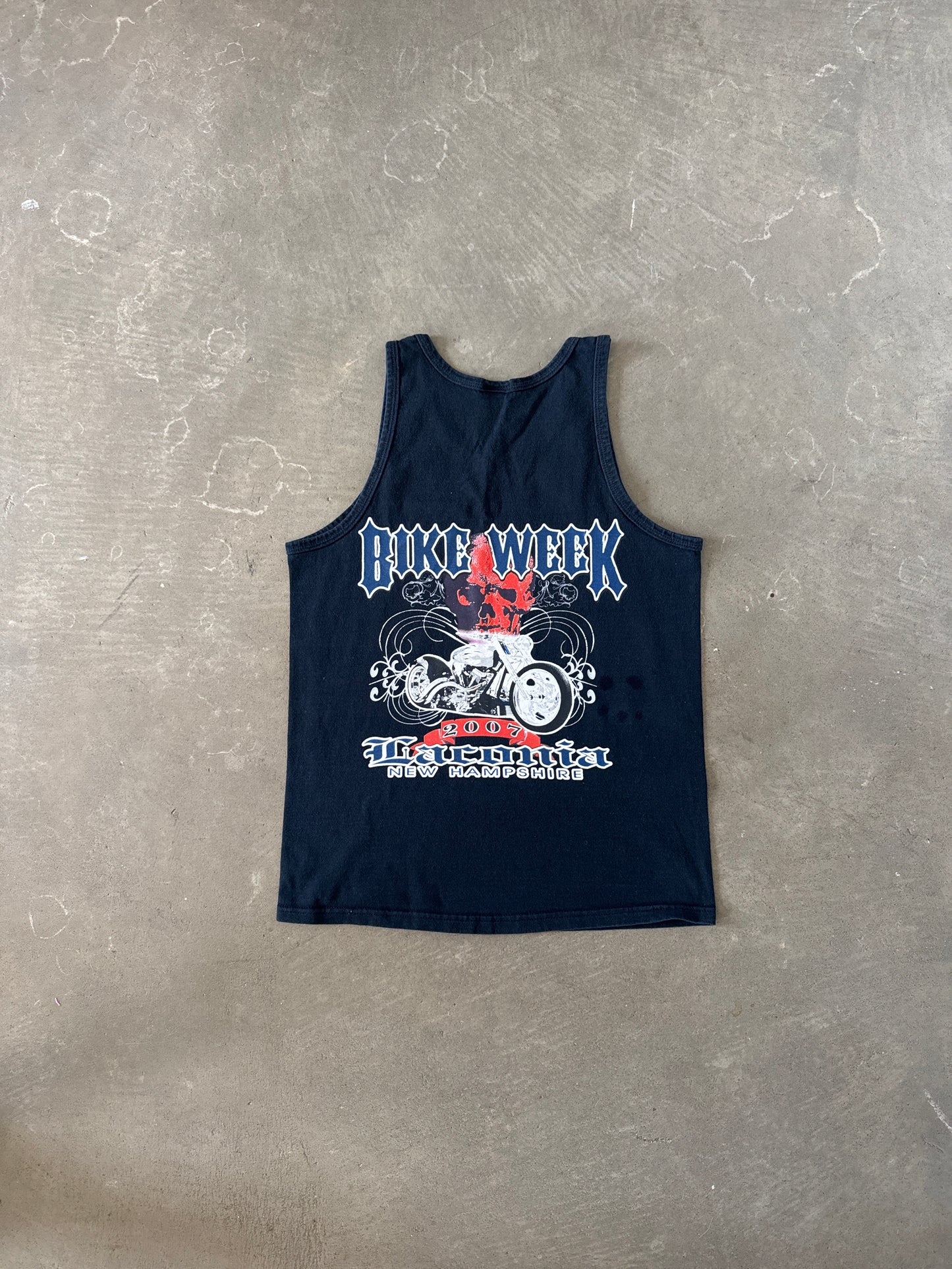 2007 Bike Week Laconia New Hampshire Tank Top