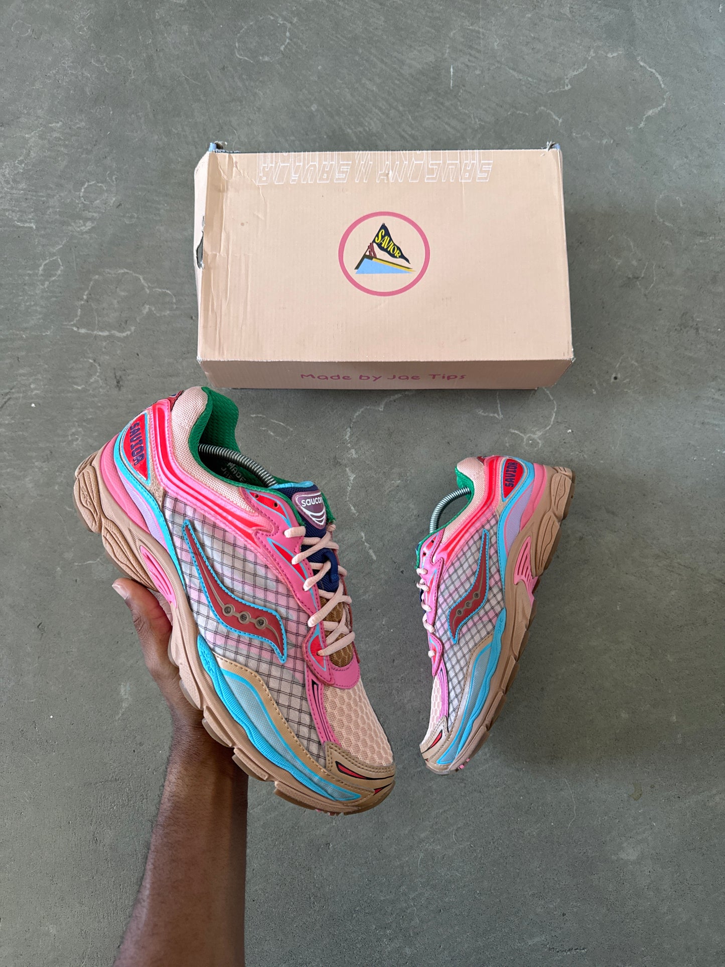Saucony Progrid Omni 9 Jae Tips to Do List Tan