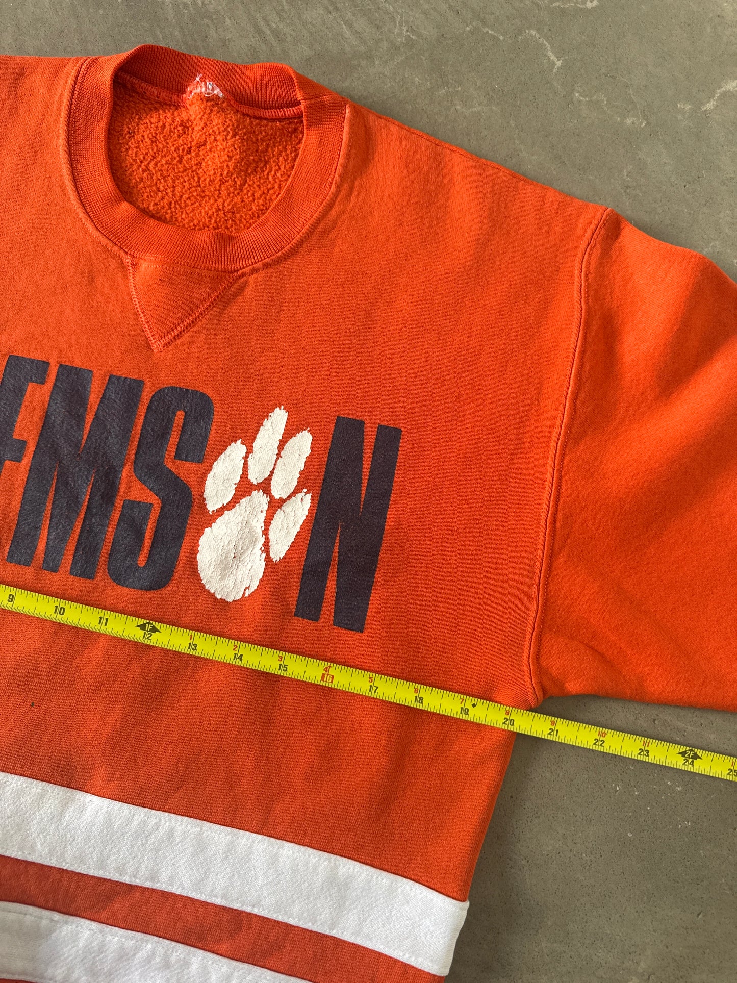 Vintage 90s Russell Athletic Clemson University Tigers Sweatshirt