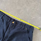 Carhartt Double Knee Long Black Shorts