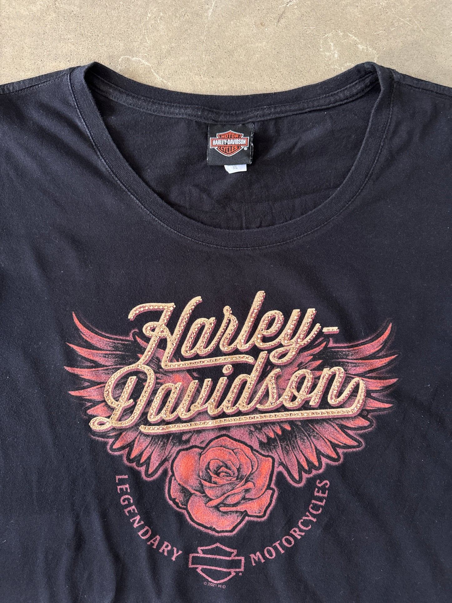Harley Davidson Women’s Black Jack Florence South Carolina Tee