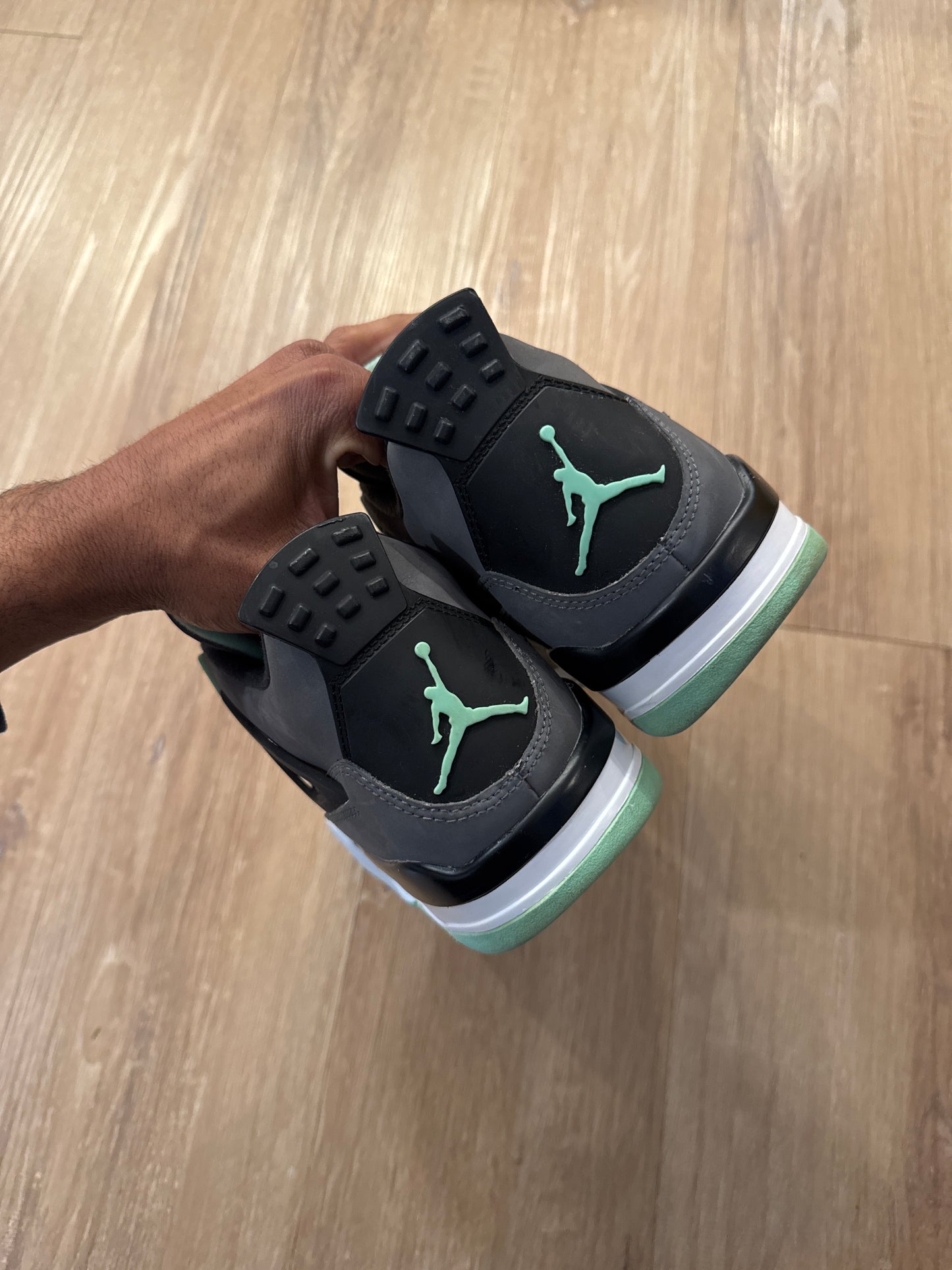 Jordan Retro 4 Green Glow 2013