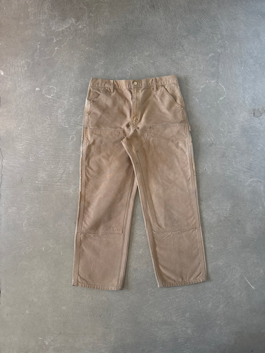 Carhartt Tan Faded Double Knee Carpenter Pants