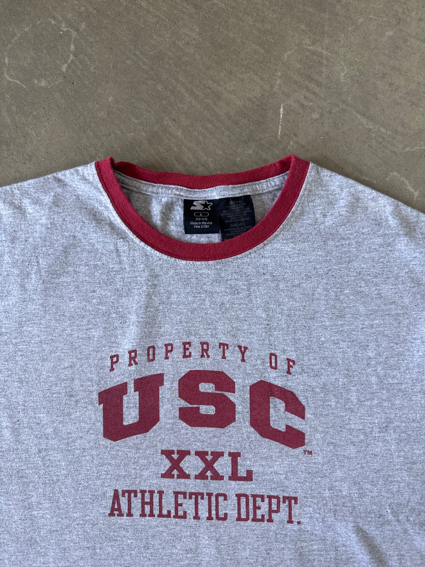 Vintage Starter University Of South Carolina Gamecocks Ringer Tee