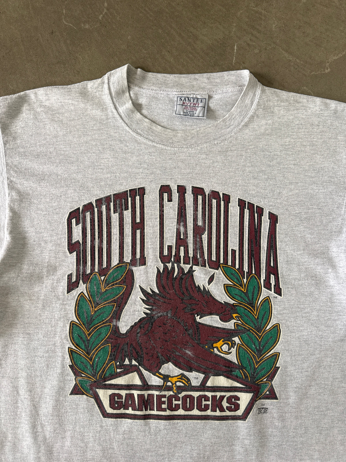 Vintage 90s University Of South Carolina Gamecocks Tee