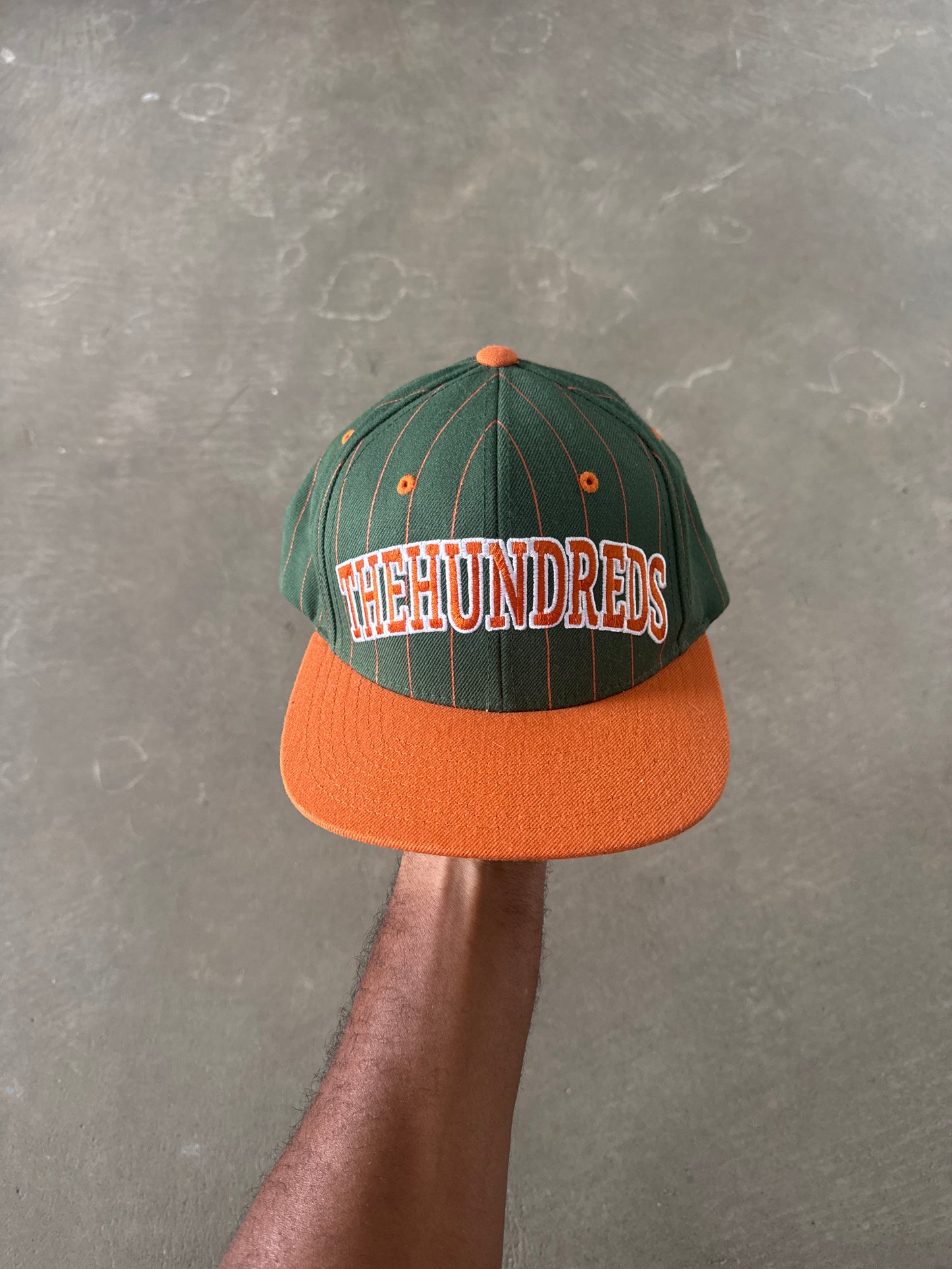 The Hundreds Pin Stripe Snapback Hat