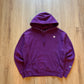 Champion Youth Purple Reverse Weave Logo Hoodie