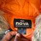 Vintage Nova Snow Camo Flight Bomber Fur Hooded Jacket