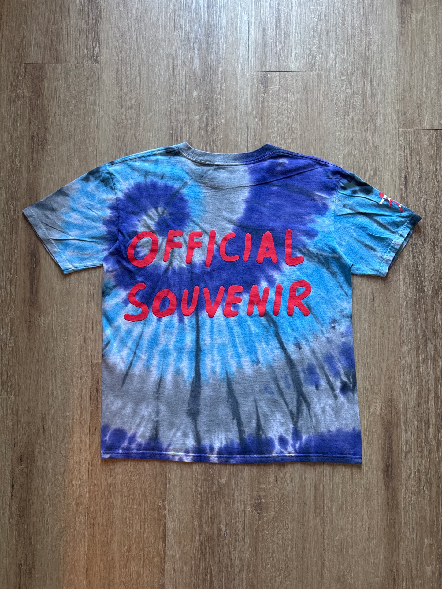 Travis Scott Official Souvenir Tie Dye Tee