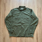 Vintage 60s 70s Vietnam War Era US Army OG-507 Utility Olive Green Button Up Shirt