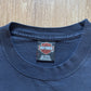 Vintage Harley Davidson Flame Sleeve Springfield Massachusetts Long Sleeve