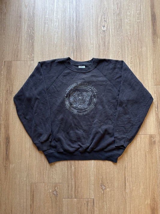 Vintage United States Army Warrant Officers Association Sweatshirt ￼