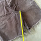 Vintage Carhartt Distressed Faded Brown Double Knee Cut Off Shorts