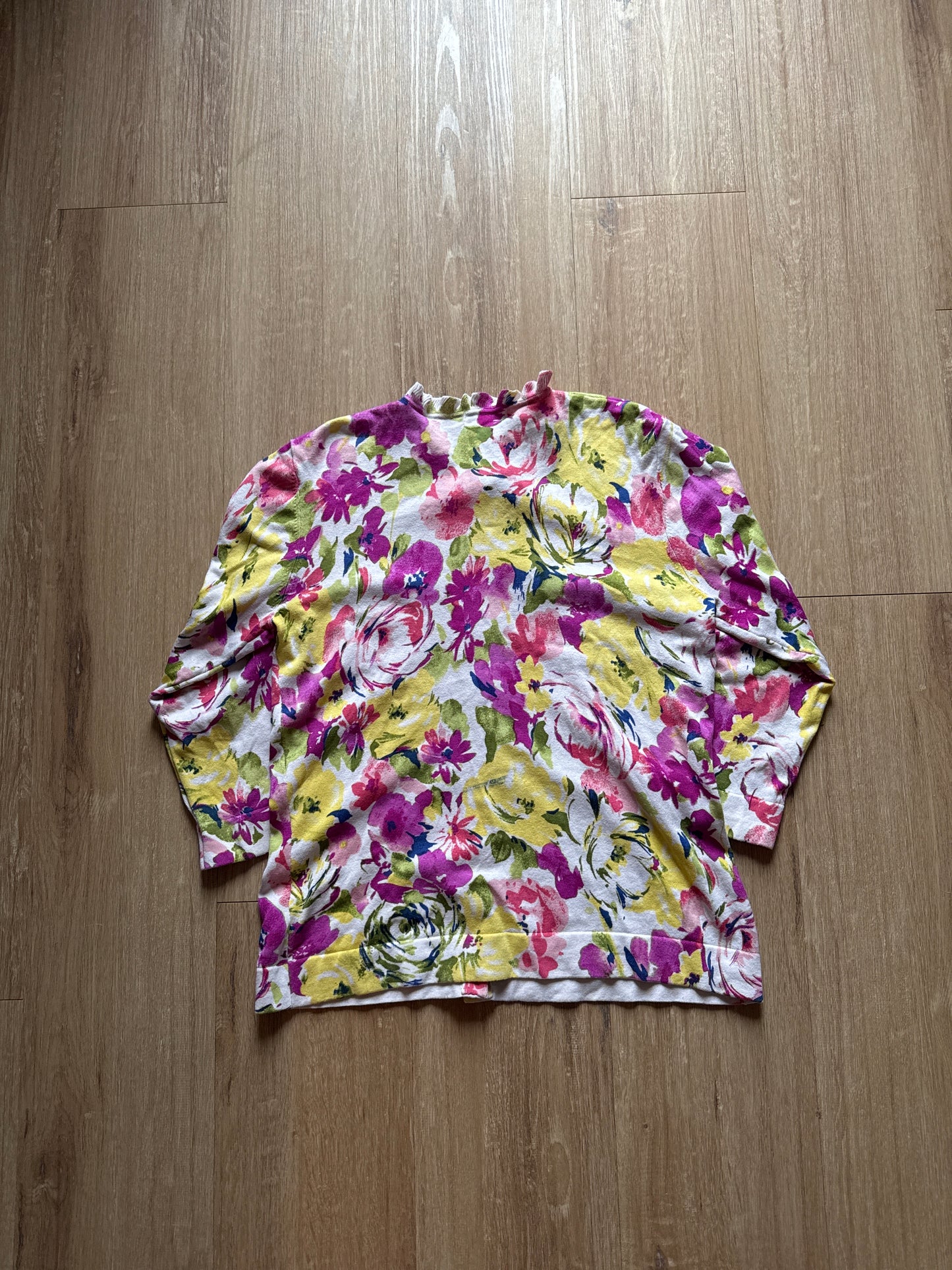 Vintage Women’s Carole’s Little Floral Button Up Blouse