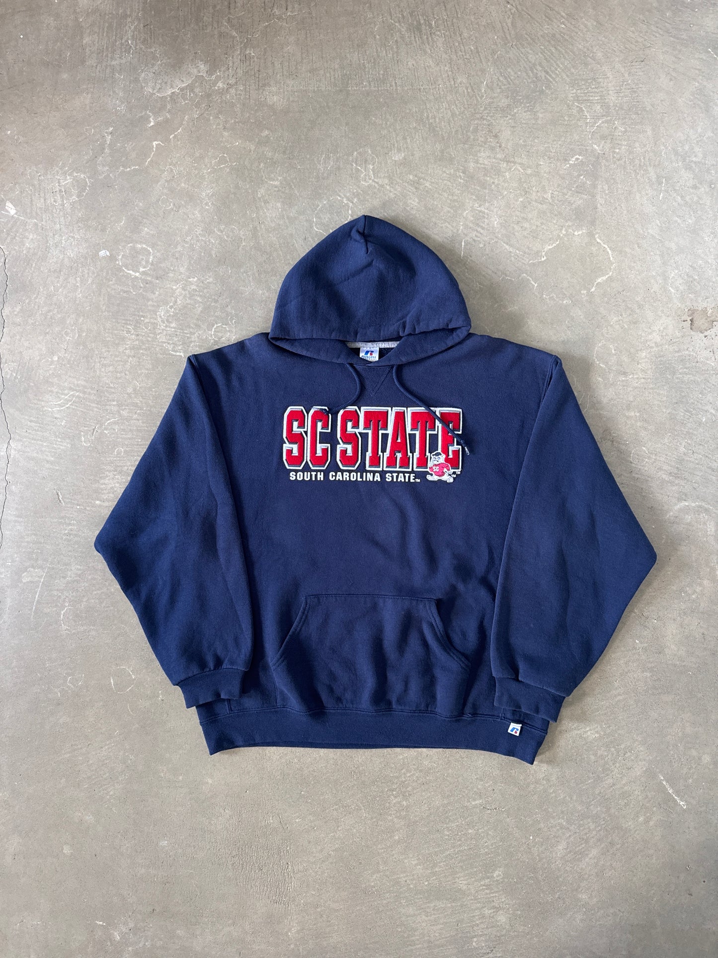 Vintage Russell Athletic South Carolina State University Bulldogs Embroidered Hoodie