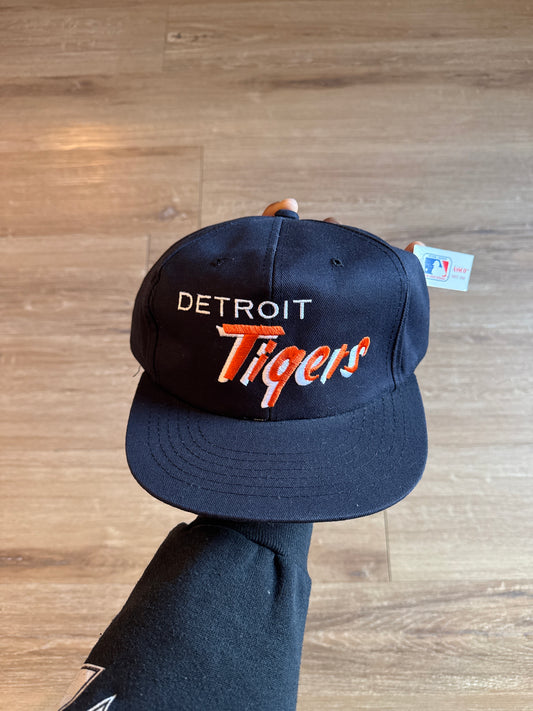 Vintage Annco Detroit Tiger MLB Snapback Hat