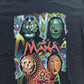 Vintage 90s Maná Latin Rock Band Graphic Black Tee