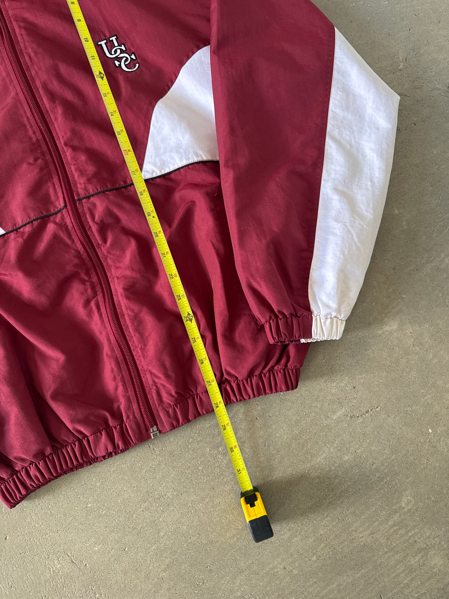 Vintage Russell Athletic University Of South Carolina Gamecocks Windbreaker Jacket