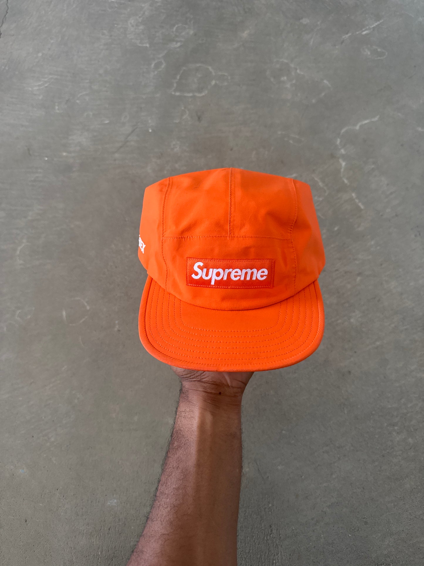 Supreme GORE-TEX Orange Camp Cap