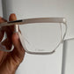 Vintage 90s Crozel Hip Hip Style Purple Glasses
