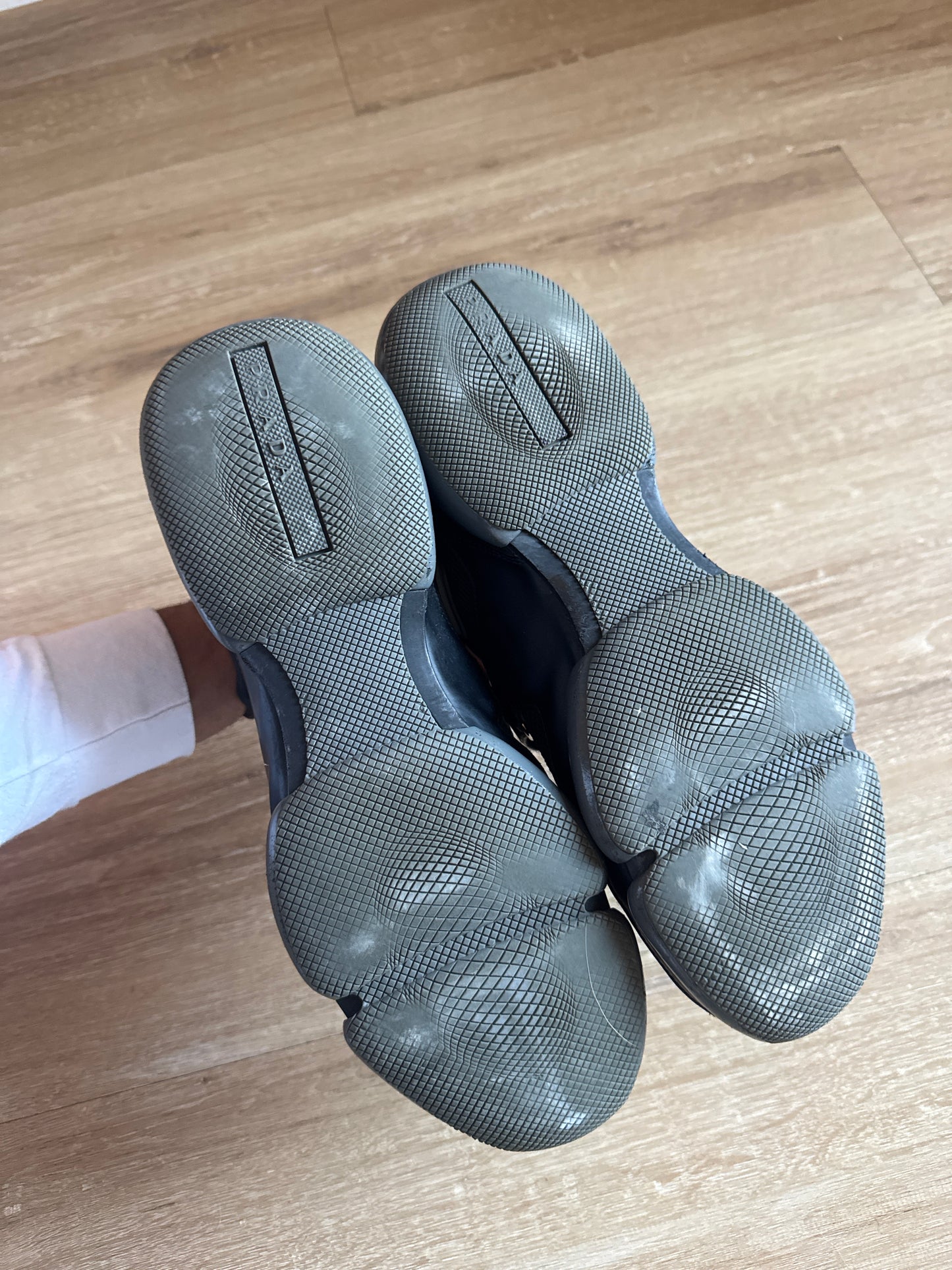 Prada Cloudbust Sneakers Black White