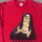 Supreme Nun Long Sleeve Red Tee